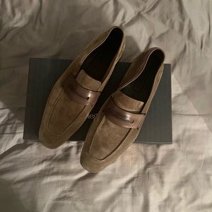 Ermenegildo Zegna - Brown Suede Loafers
